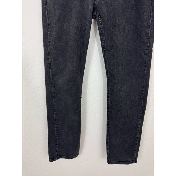 Lee Dungarees Slim Tapered Black Jeans Men’s 36x32 Vintage Y2K - Picture 2 of 8